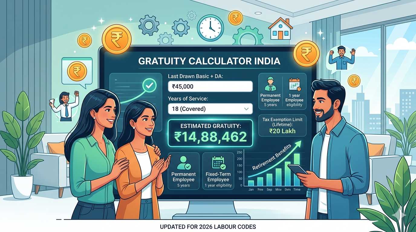 Gratuity Calculator India